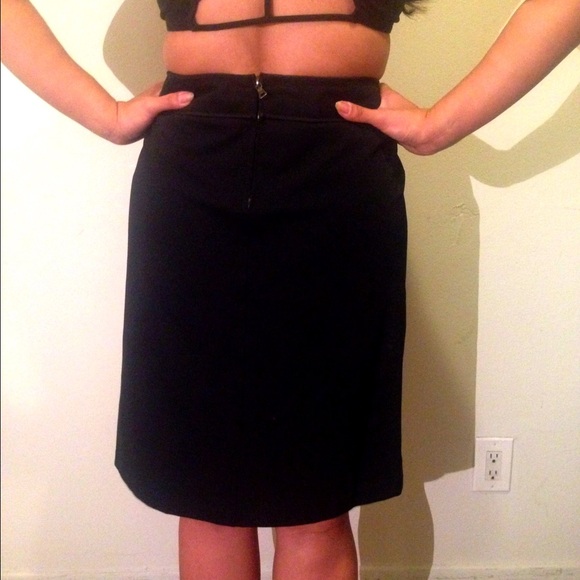 Prada Black Belted Pencil Skirt, EUR 42 / US 12/14 - Picture 3 of 6